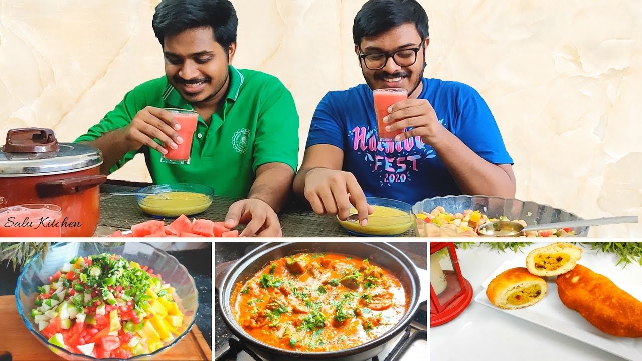 നമ്മുടെ ഞായറാഴ്ചത്തെ നോമ്പുതുറ | Ramdan / Iftar Recipes | Chicken Handi | Sweet Bread | Salu Kitchen