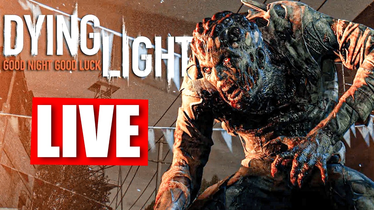 🎮💀 Noob Girl vs Zombies?! | Dying Light LIVE 😭