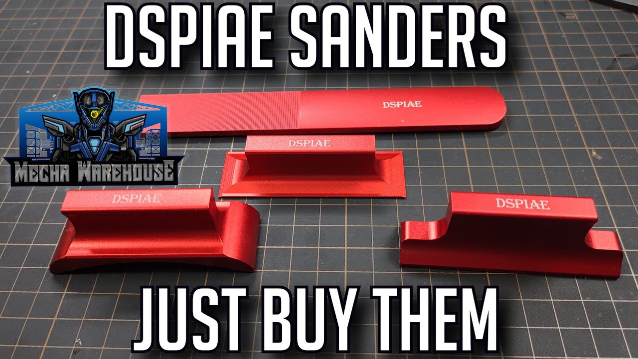 NEW DSPIAE SANDING BLOCKS YOU SHOULD OWN From MECHAWAREHOUSE