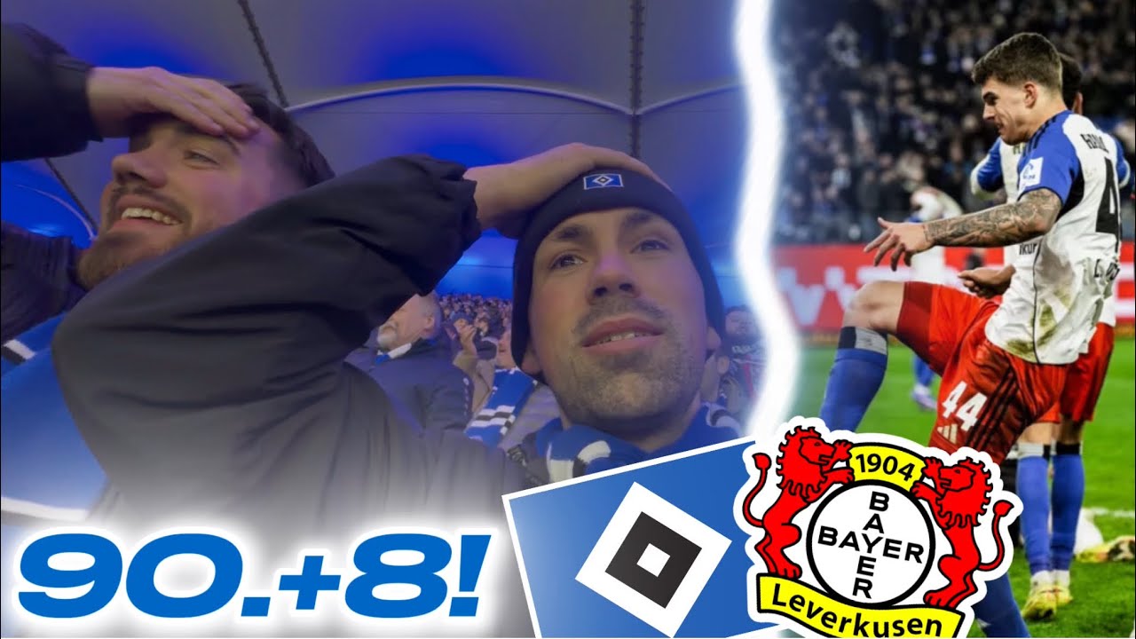 LAST-MINUTE PECH & FRUST BEI VUŠKOVIĆ 😤 HSV vs Bayer 04 Leverkusen | Stadionvlog | KILIANOO1887 🔷