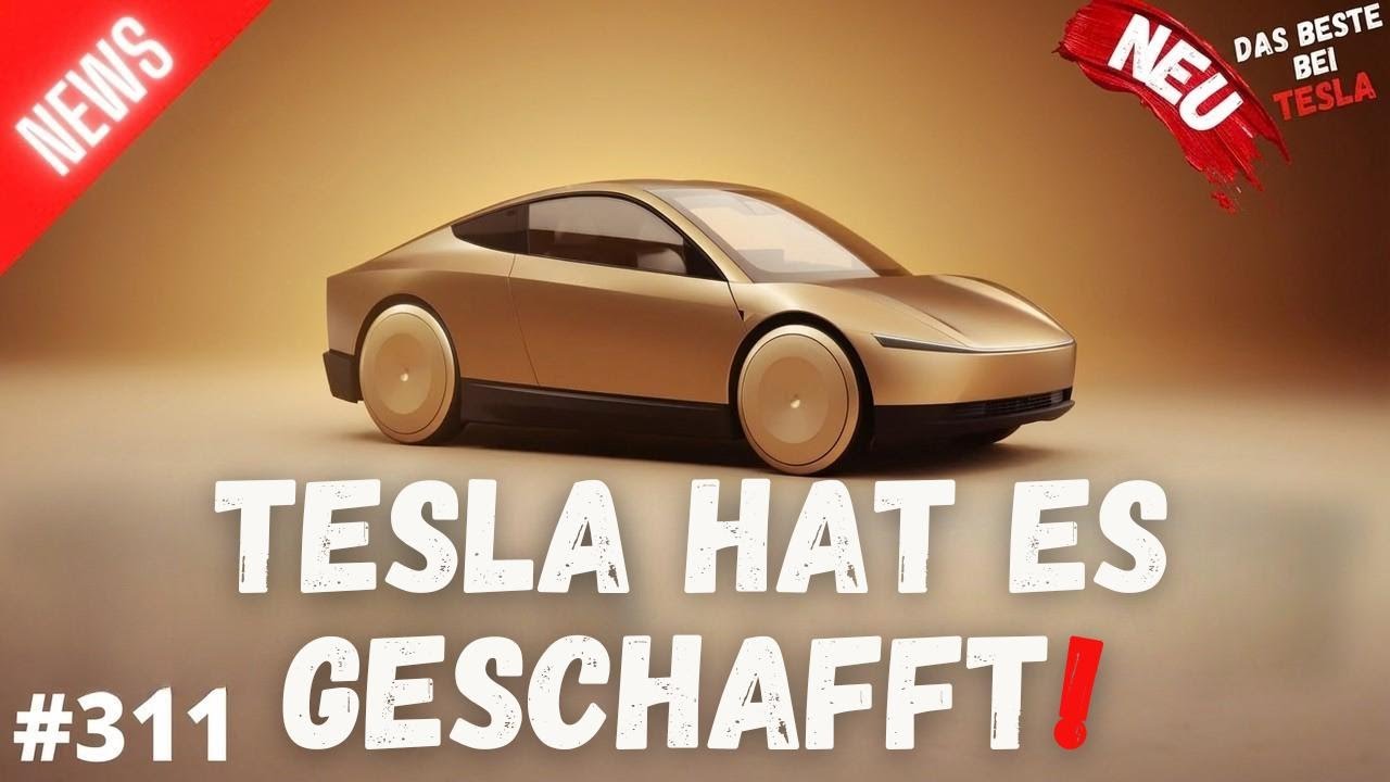 Tesla macht's möglich: Autonomes Robotaxi schockt Kritiker – Luxus-Marke Nr. 1 in China!