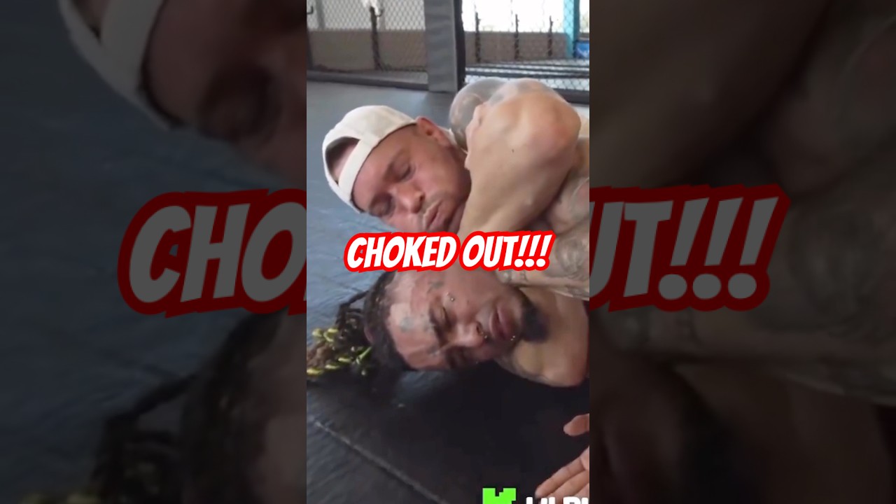 Банальный рэпер был задушен профессионалом UFC😳 #короткоевидео #шорты