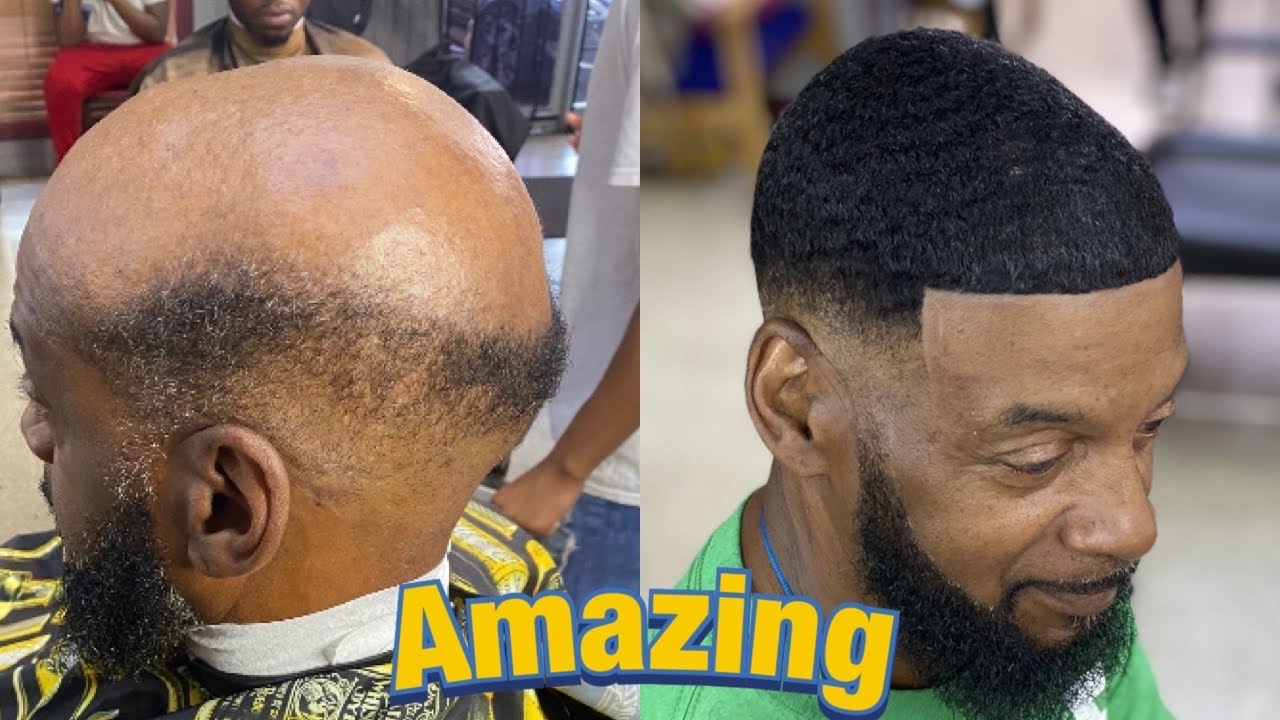 😱(The greatest transformation ever) Manweave by @10stackss