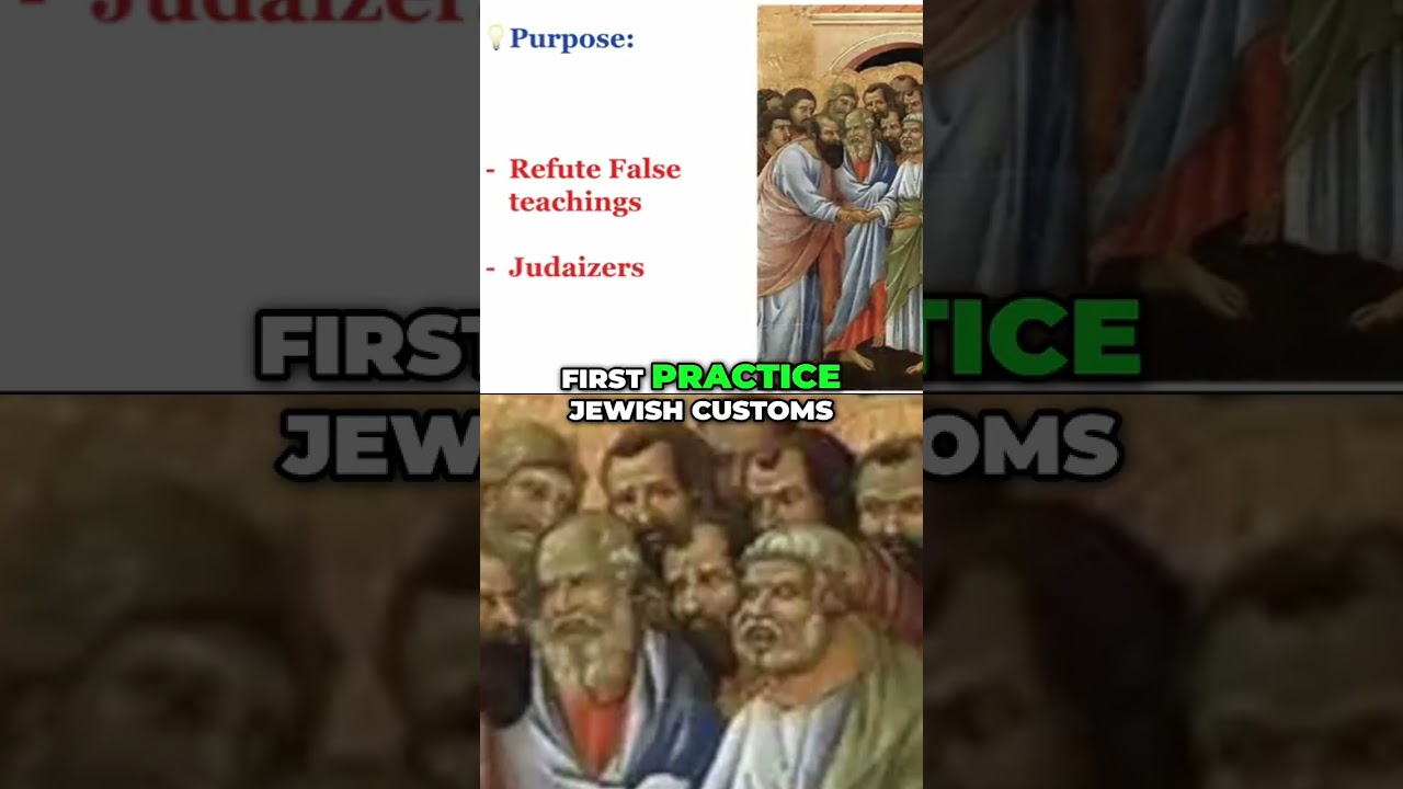 Paul vs. Judaizers: Galatians' Faith Under Attack! - Fr. Joshua Gerges