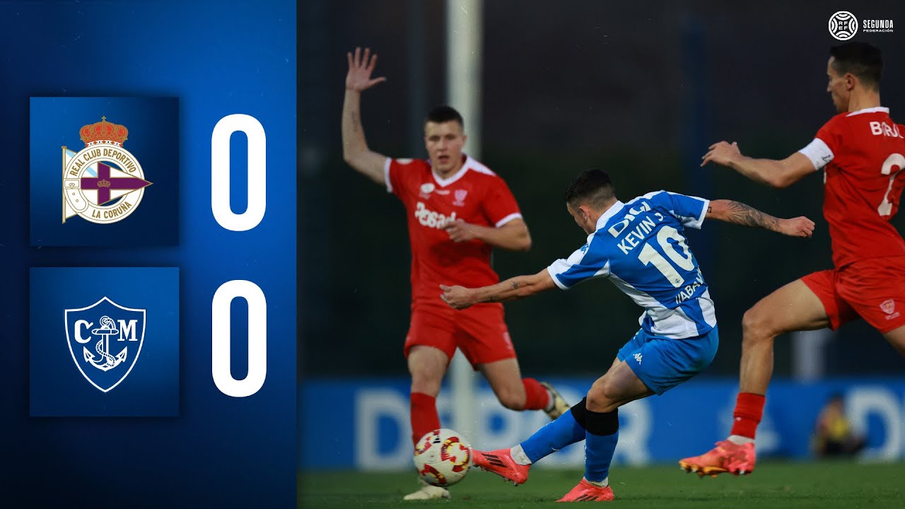 Dépor Fabril 0-0 Marino de Luanco | RESUMEN Segunda Federación Jornada 24