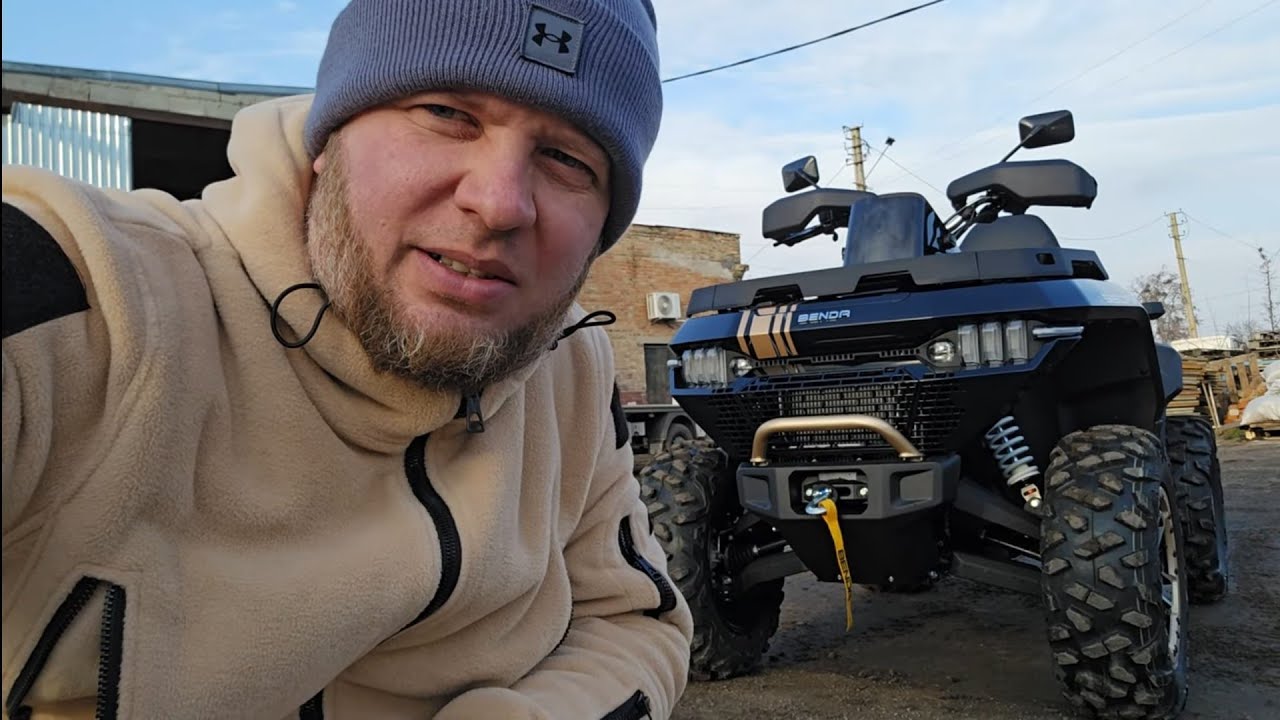 Огляд квадроцикла Benda 550 після 100км у лісі