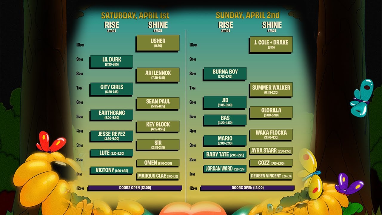 Dreamville 2023: Here's what you need to know about what's allowed inside, rideshare and parking