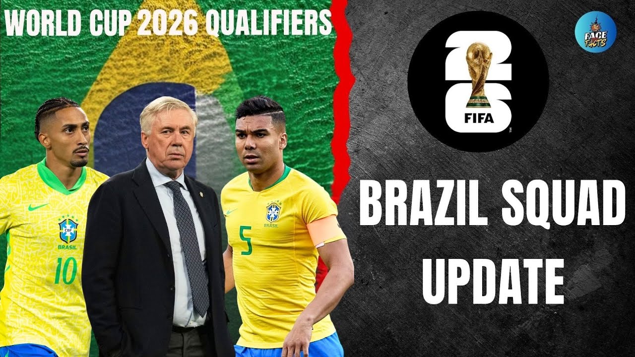 Brazil Squad for 2026 World Cup Qualifiers &ndash; December 2025 Update | Official Team Breakdown 🇧🇷