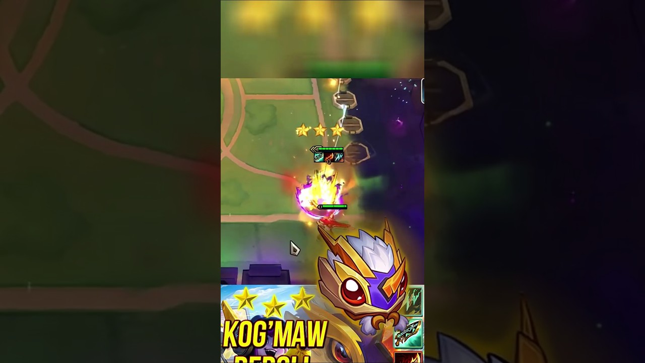 Kog'Maw ⭐⭐⭐ 6 Hộ vệ │ NaRu TFT #tft