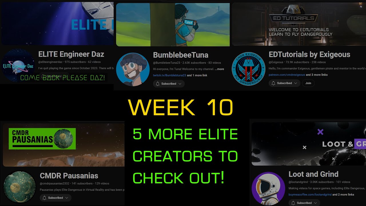 Weekly Roundup 10 -  more creators to discover.