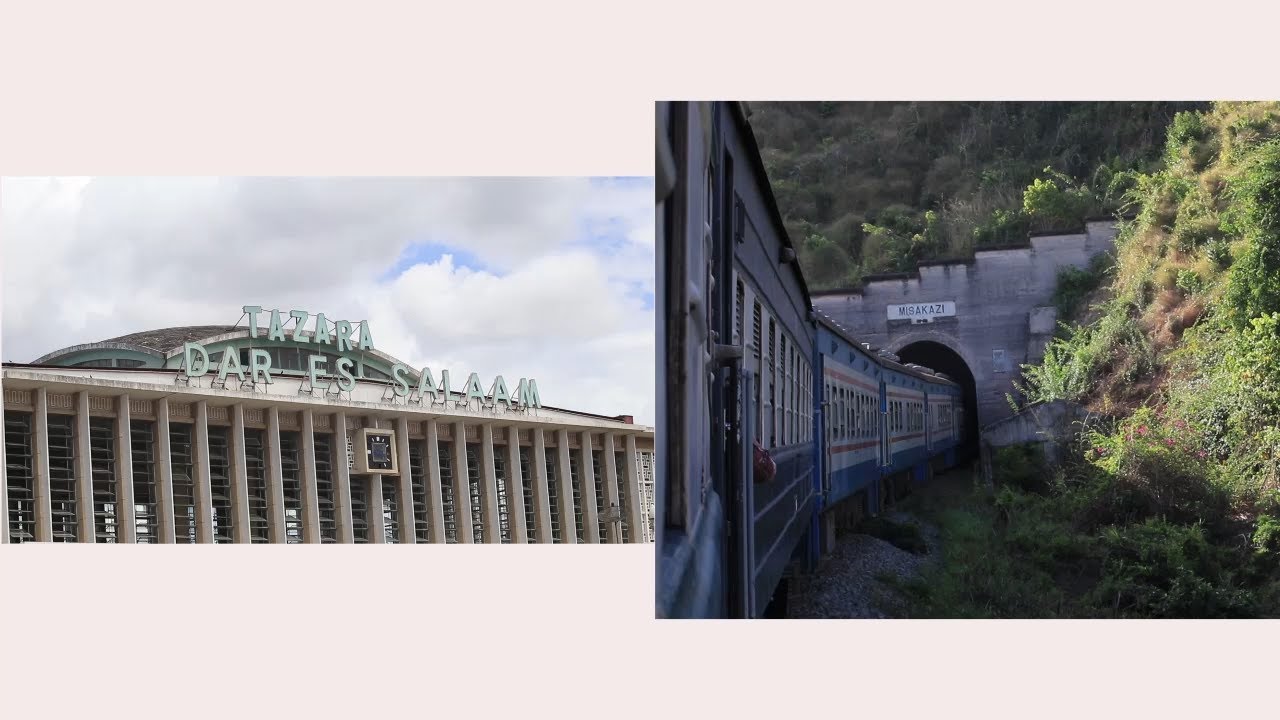 TRENI YA ABIRIA YA TAZARA INAVYOPITA CHINI YA HANDAKI LENYE UREFU WA MITA 840,ABIRIA WAJIVUNIA