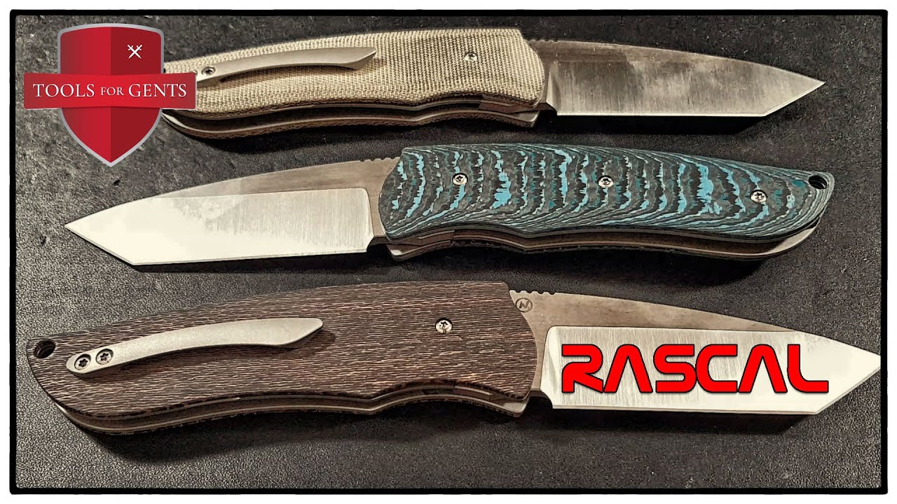 Atelier Névé Tim Bernard RASCAL Tools For Gents Edition - Ein richtiges Tanto für richtige Männer!