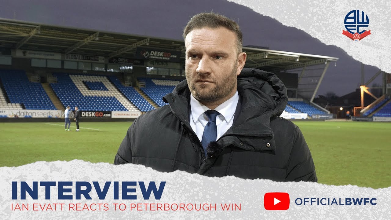 IAN EVATT | Manager reacts to Peterborough United victory