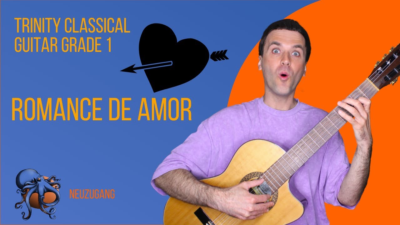 Trinity Guitar Grade 1 (2020-2023) - Romance De Amor