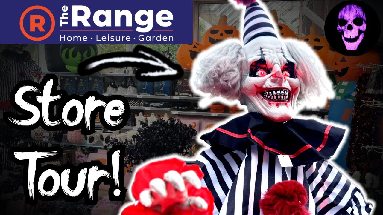 THE RANGE Halloween 2025 Store Walkthrough 🤡
