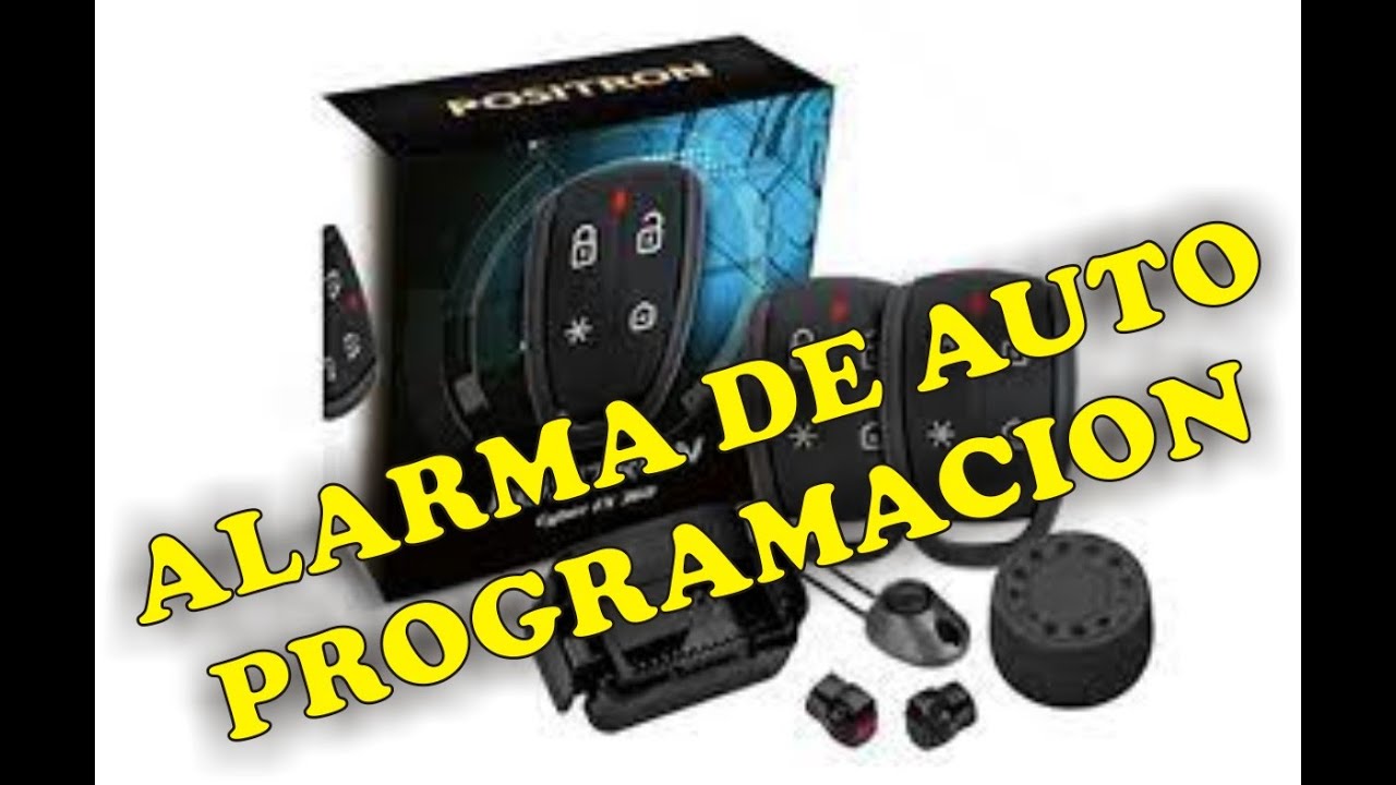 Programar alarma Positron Pst