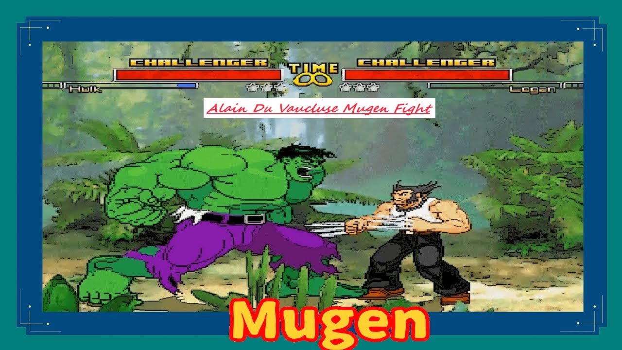 Mugen : Marvel : Hulk Vs Logan (Request)
