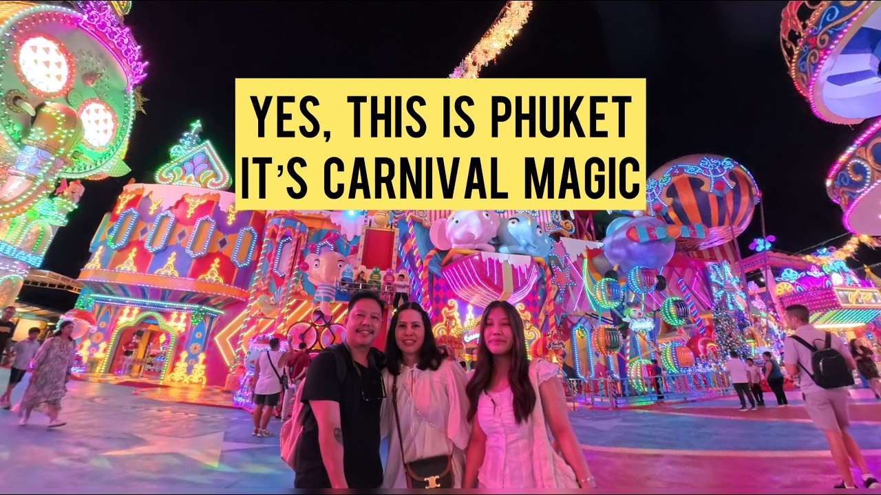ภูเก็ตมีมากกว่าทะเลสวย Yes! This is Phuket. It's Carnival Magic. Best Pizza at Marni #travel #phuket