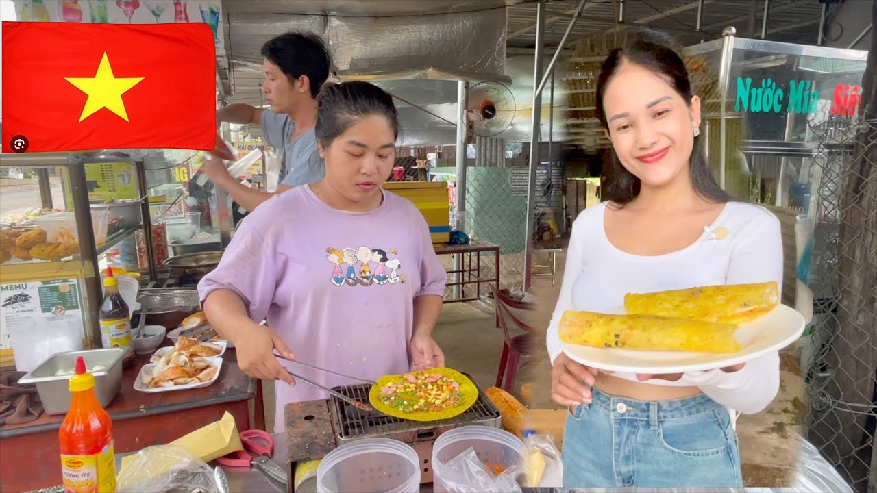 Explore Khmer Krom Relatives Life & Try Vietnamese Village Street Food