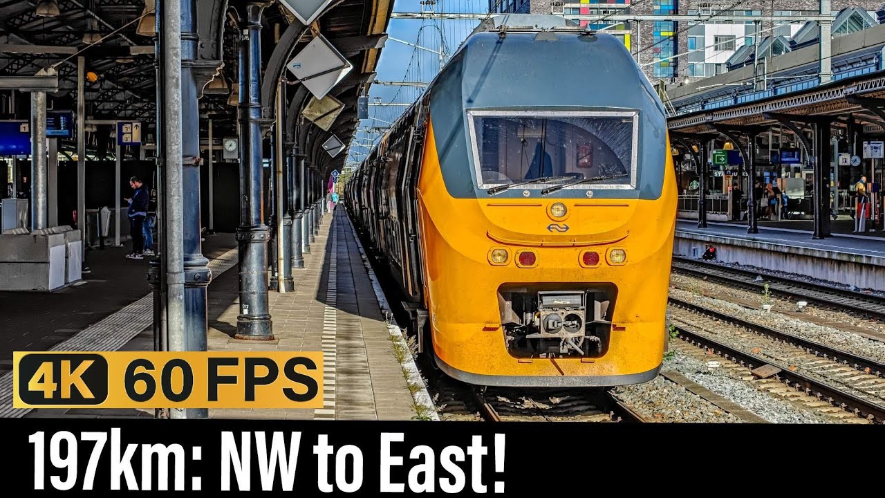 Train Cab Ride NL / Complete Route! NW to East! / Den Helder - Utrecht - Nijmegen / VIRM IC / Nov'25