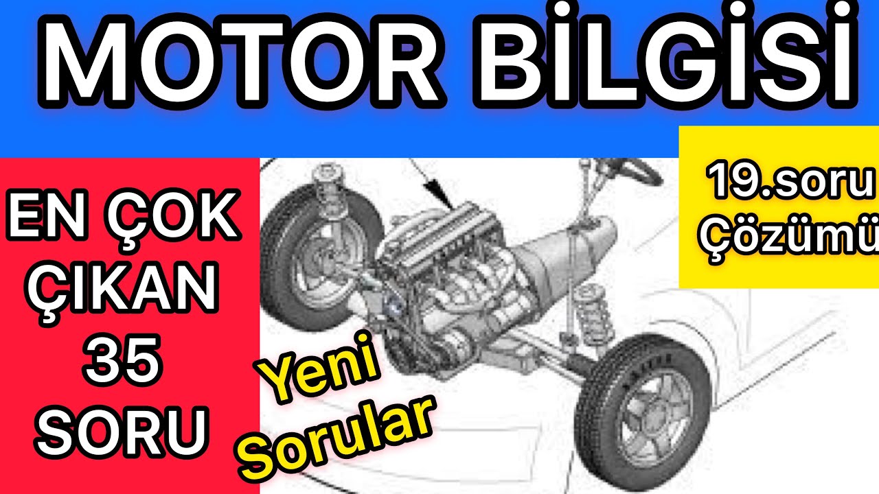 #EHLİYET SINAV SORULARI #MOTOR SORULARI #MOTOR BİLGİSİ  #EHLİYET MOTOR SORULARI 2020 #MOTOR#