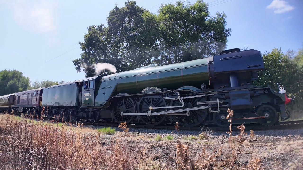 60103 Flying Scotsman on the SVR 25-07-25