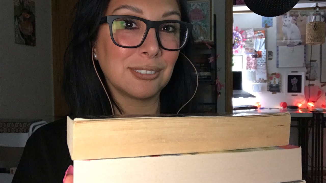 A Thrifted Book Haul| Book Chat| Gum Chewing ASMR 