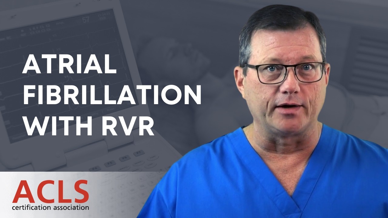 12-Lead ECG: Criteria for Atrial Fibrillation with RVR | ACLS Certification Association