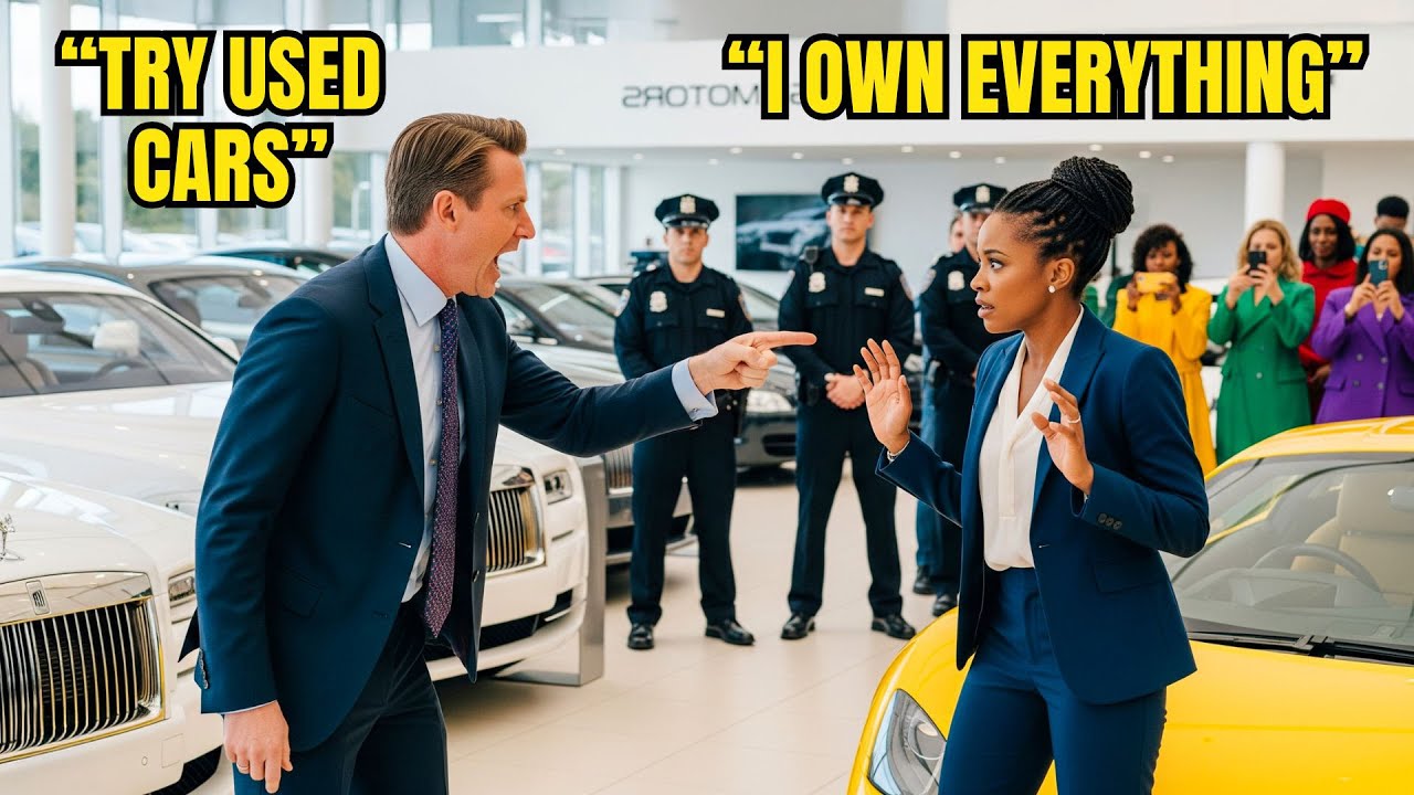 Чернокожей женщине сказали «попробовать партию подержанных автомобилей». Но через несколько мгнов...