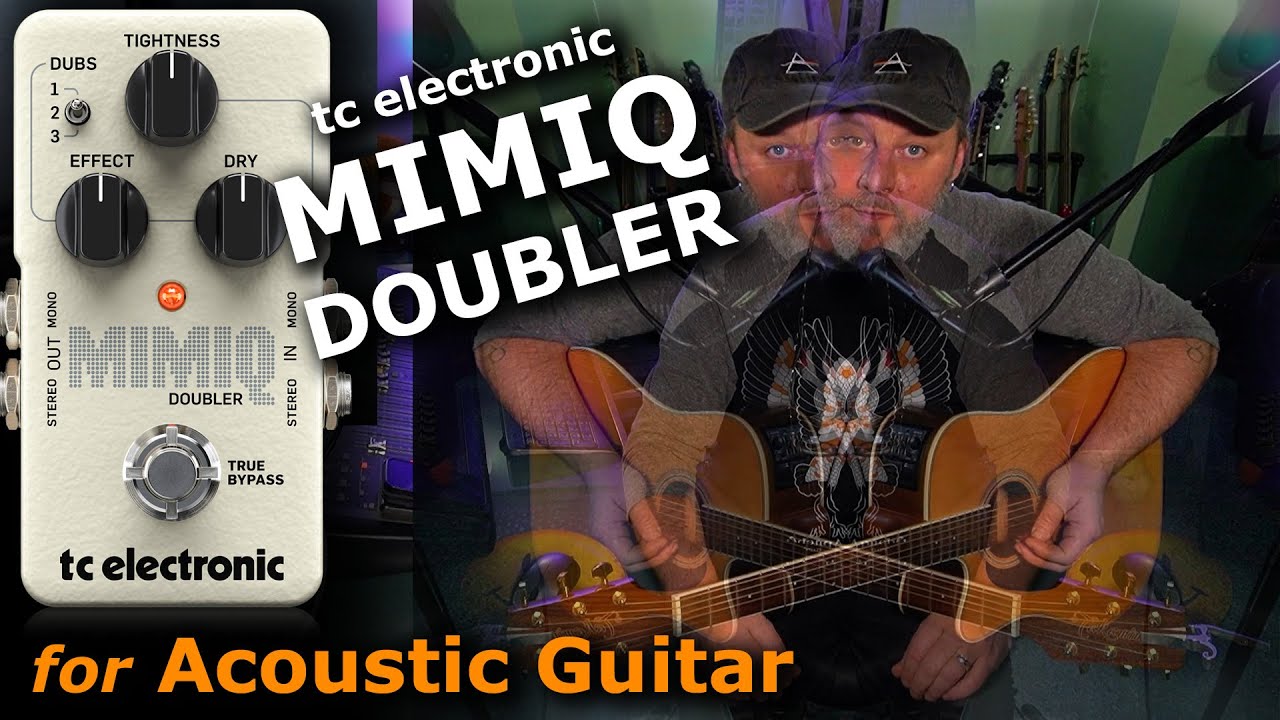 tc electronic MIMIQ DOUBLER for acoustic guitar ADT settings & sounds