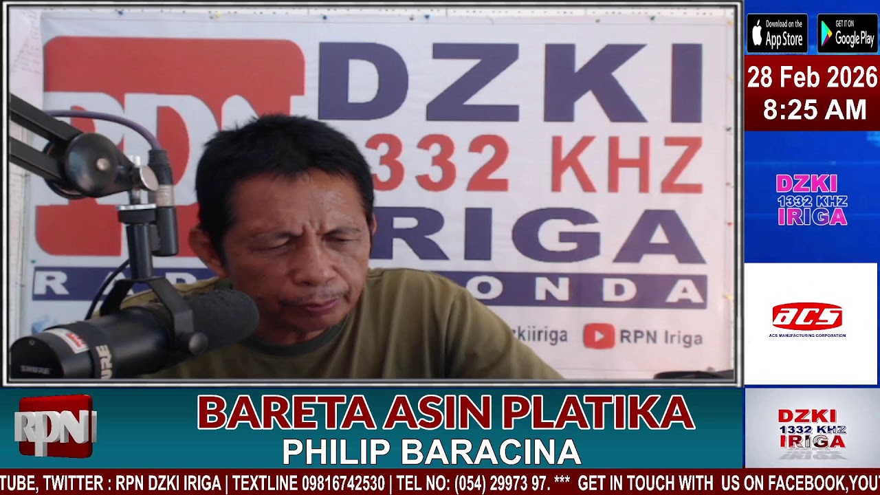 BARETA ASIN PLATIKA| FEB 28, 2026