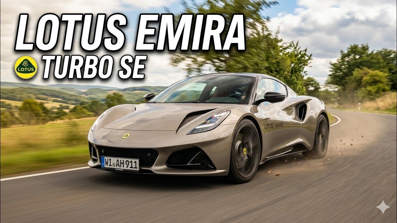 Lotus Emira Turbo SE - Probefahrt #lotusemira