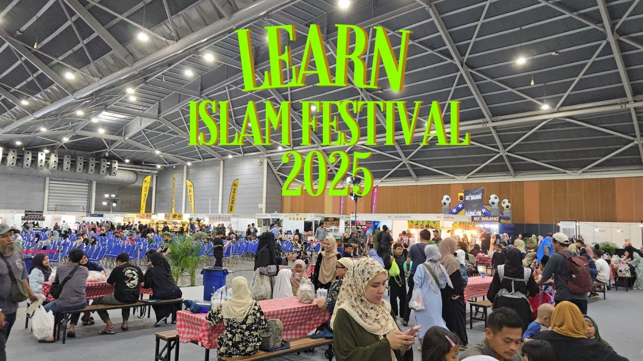 Singapore’s Must-Visit Muslim Event! 🕌 Learn Islam Festival 2025 from 26 to 27 July!