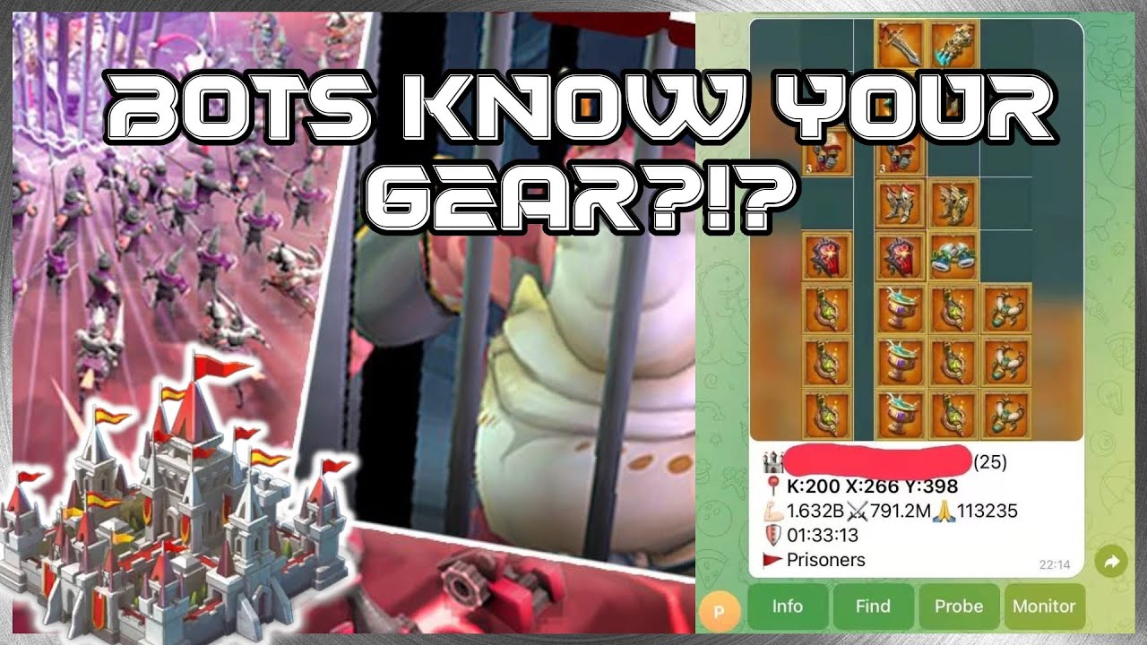 TRACKING Bot KNOWS your GEAR?!? Do we need an ANTI-CHEAT System? Lords Mobile