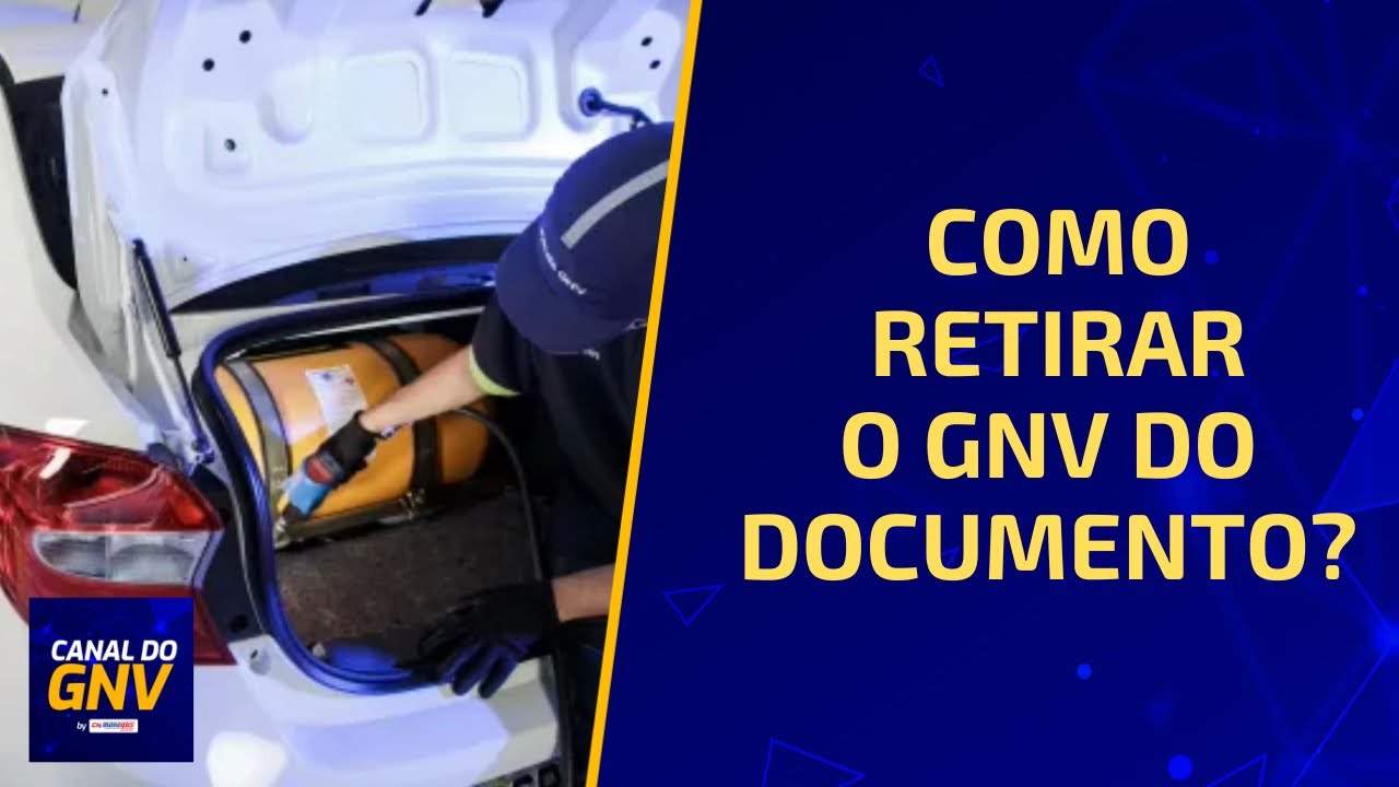 Como RETIRAR o GNV do DOCUMENTO? | O kit j&aacute; foi retirado do ve&iacute;culo...