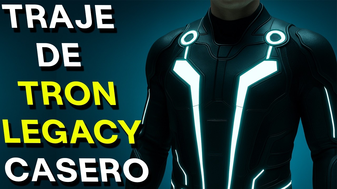 Como hacer el TRAJE de TRON - Pt1.