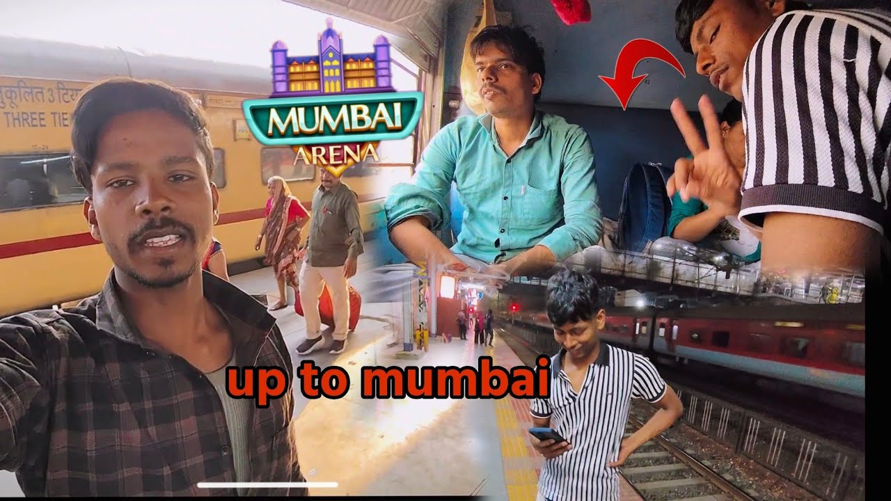 Trip to mumbai🚞🚊#mumbai🔜