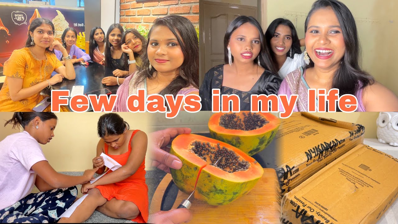 Few days in my life ✨ body waxing | self care 🧖‍♀️ horror story  |￼ living alone diaries 🌱