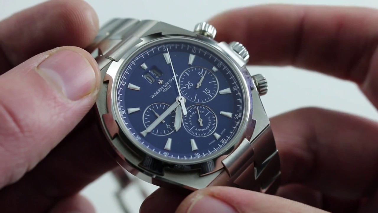 Обзор подержанных роскошных часов Vacheron Constantin Overseas Chronograph