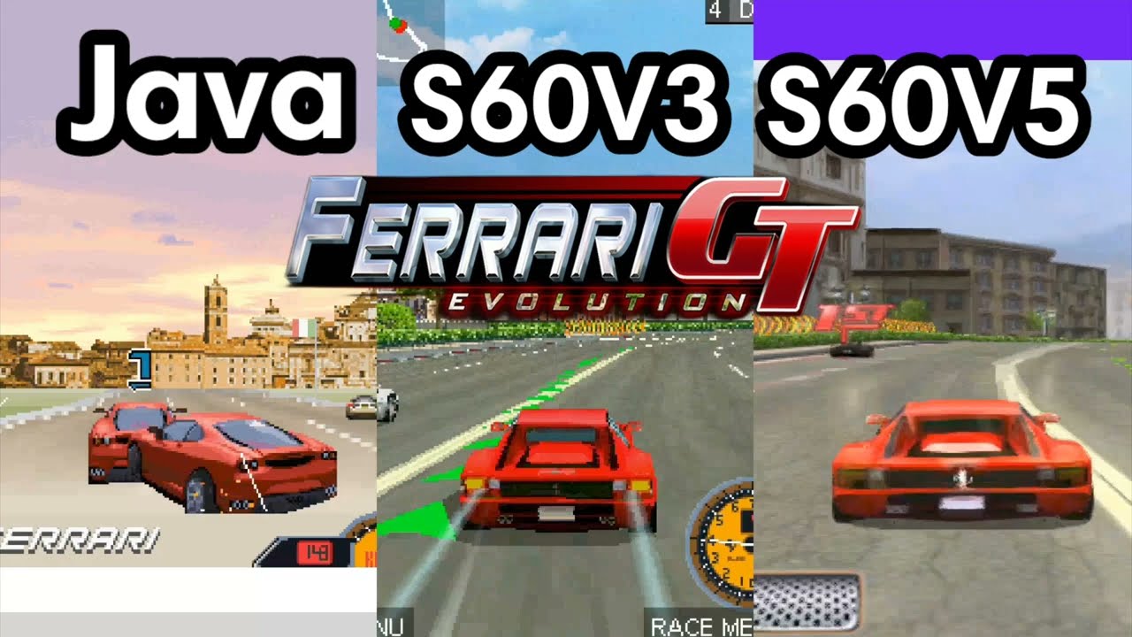 Ferrari GT Evolution Java & Symbian S60V3 & Symbian S60V5 #gameloft #symbiangames #symbian #ngage