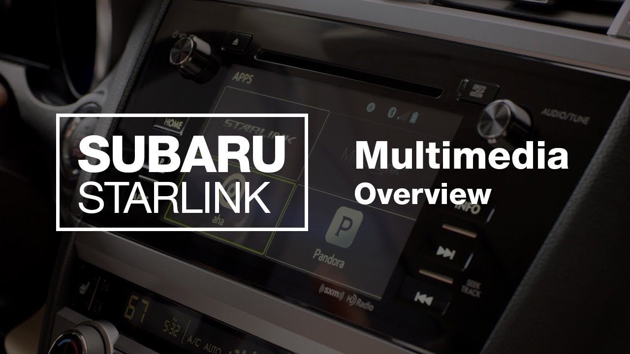 SUBARU STARLINK Multimedia Overview (2021)
