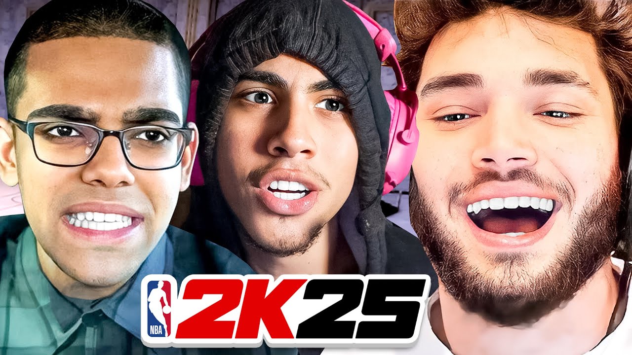 Konvy & N3ON Wager Adin Ross For $10,000 On NBA 2K25