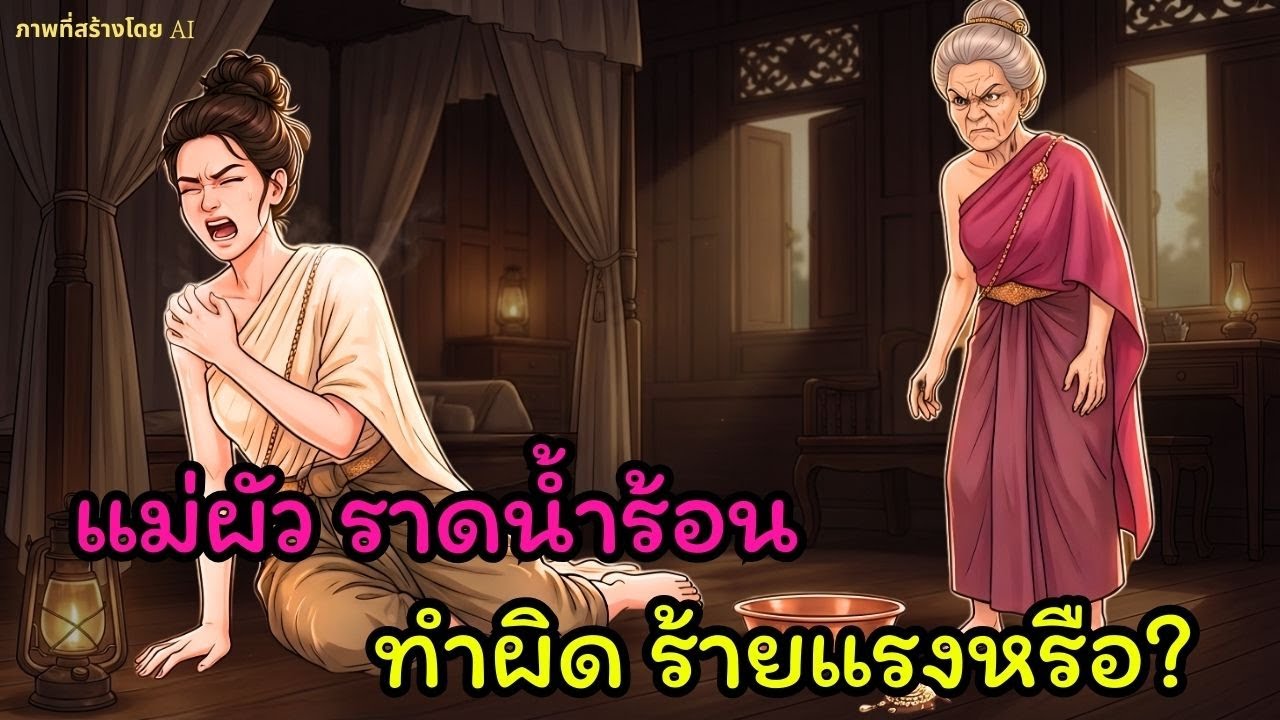 #เรื่องเล่าชาวบ้าน |คุณหนูปลอมเป็นสาวใช้ ล้างเท้าให้แม่ผัว ถูกสาดน้ำเดือด จนความจริงเปิดโปง