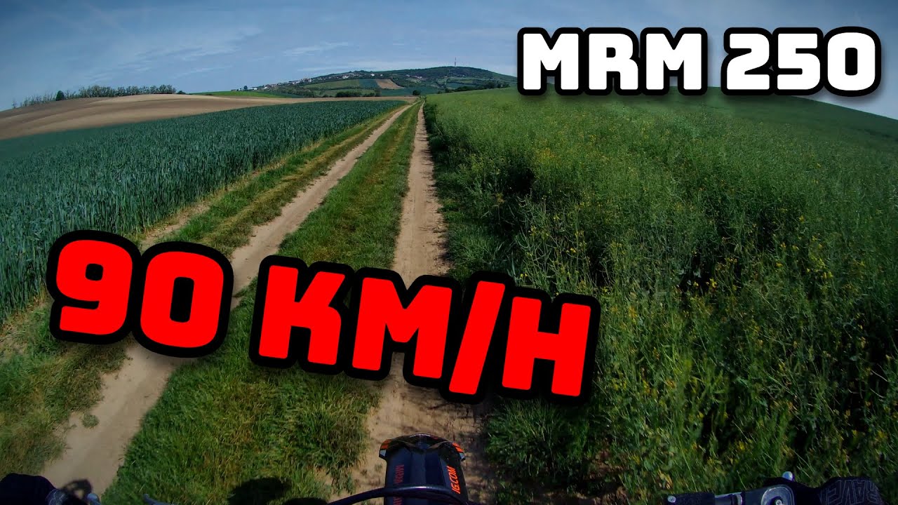 90 KM/H NA POLNÍ CESTĚ! | MRM 250 | #1