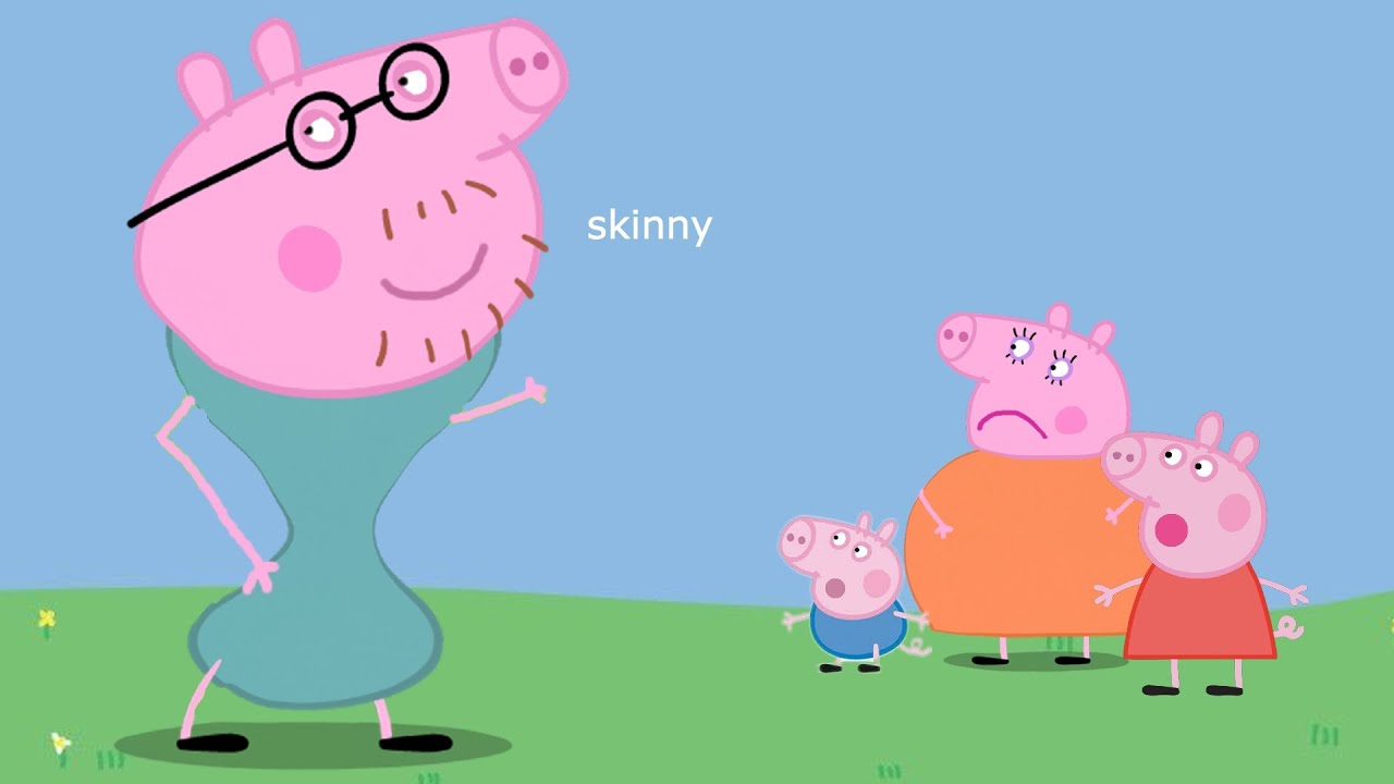 Daddy Pig gets SKINNY!