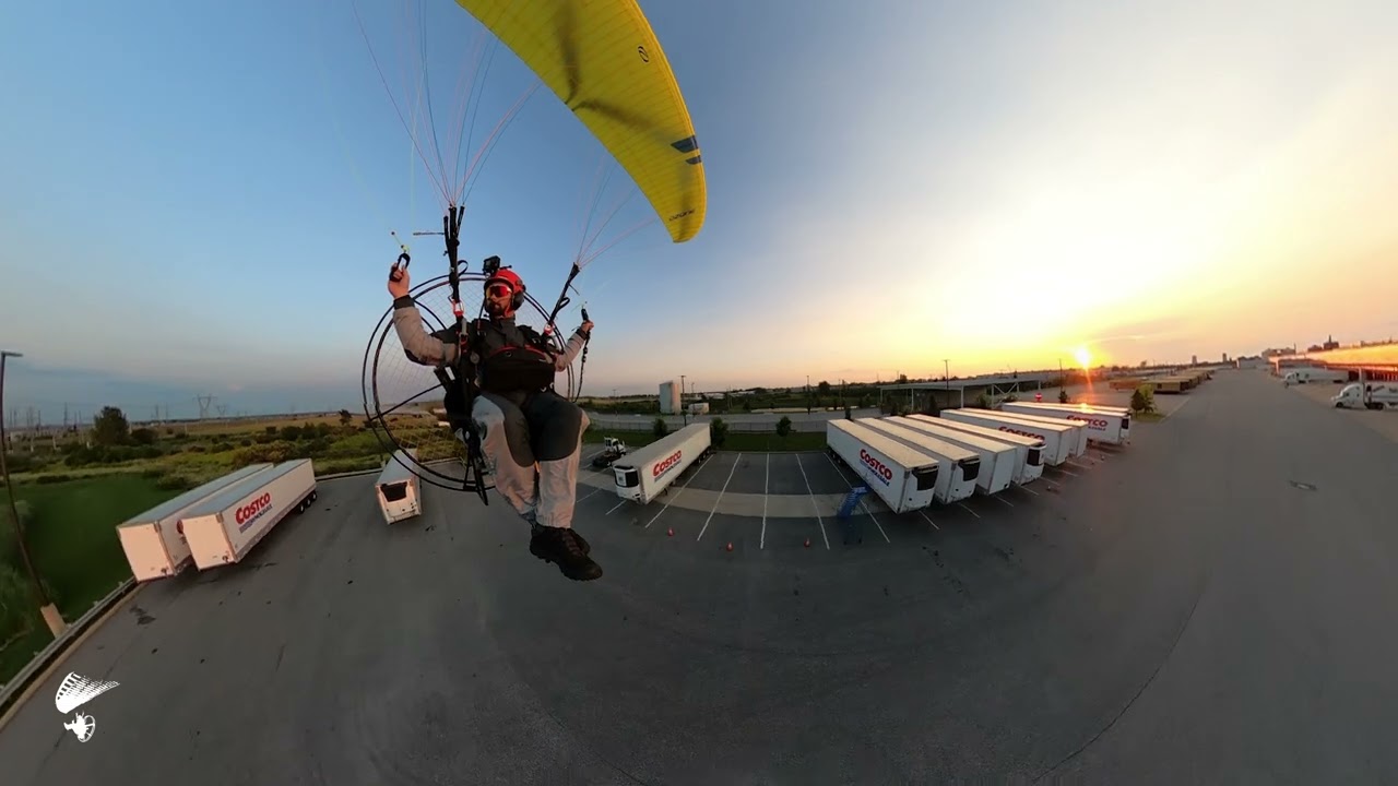 Une belle soirée dans les airs