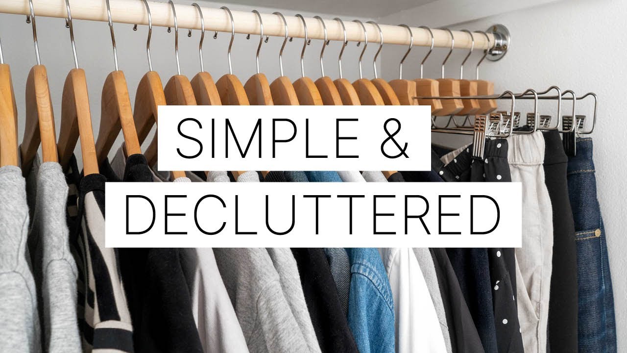 11 Tips for a MINIMAL and ORGANIZED Closet