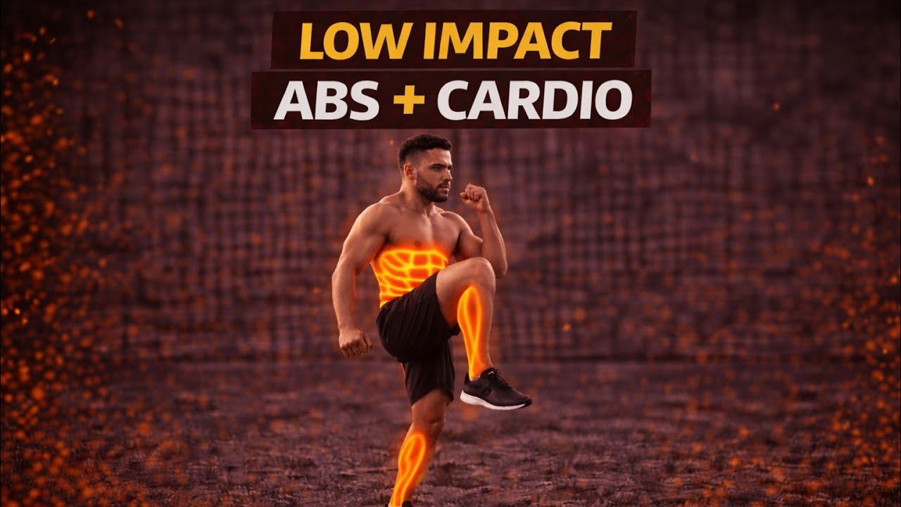 Abs +Low Cardio low-impact follow-along
