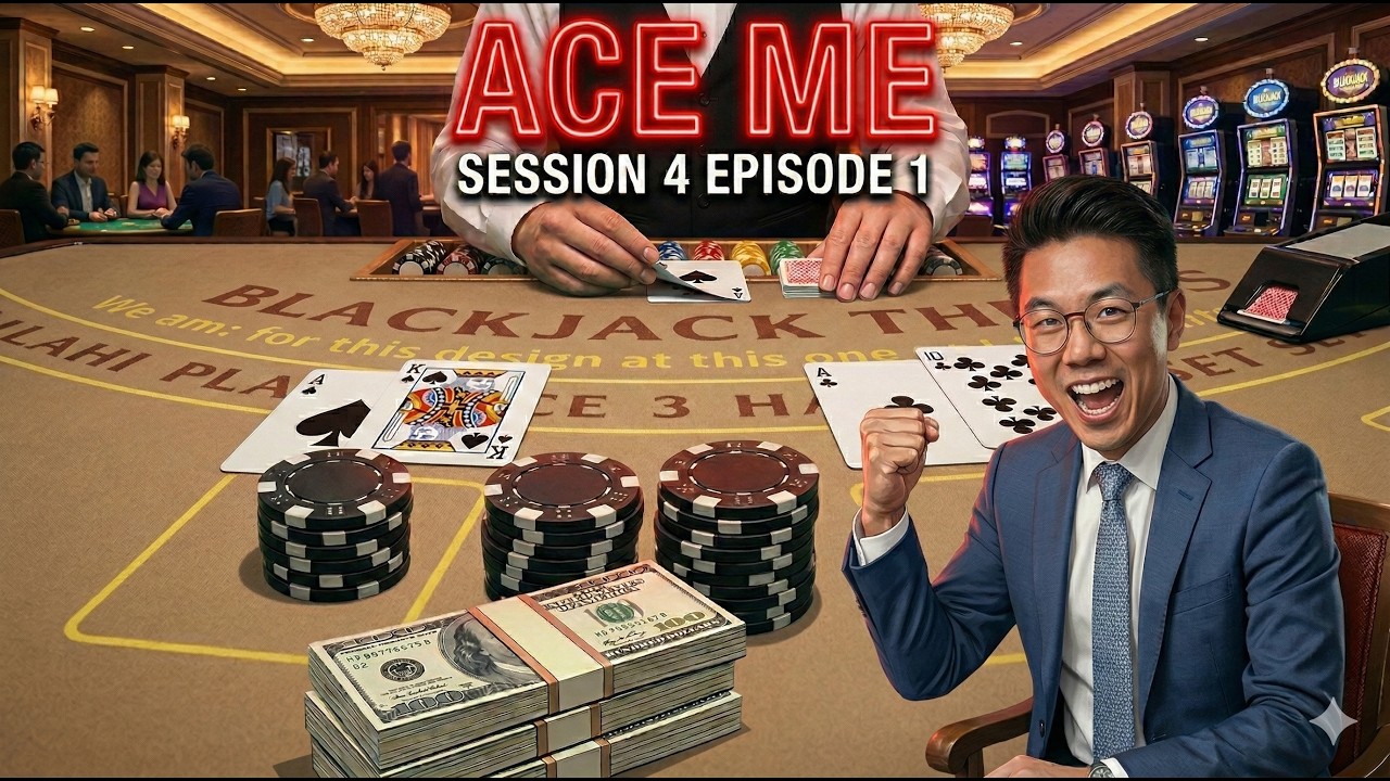 Double the buy-in, double the win? - Session 4, Part 1 - $5,000 Buy-In live blackjack