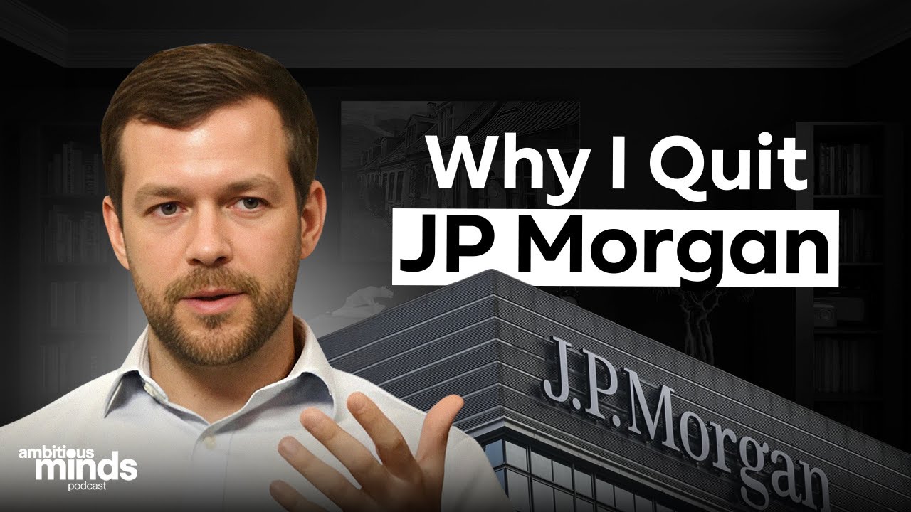 Why I Quit My Dream Job at JP Morgan!